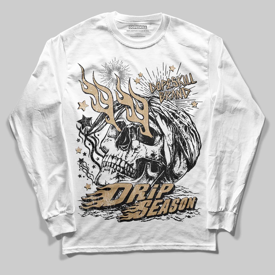 TAN Collection superstreetwear Long Sleeve T-Shirt Drip Season Graphic