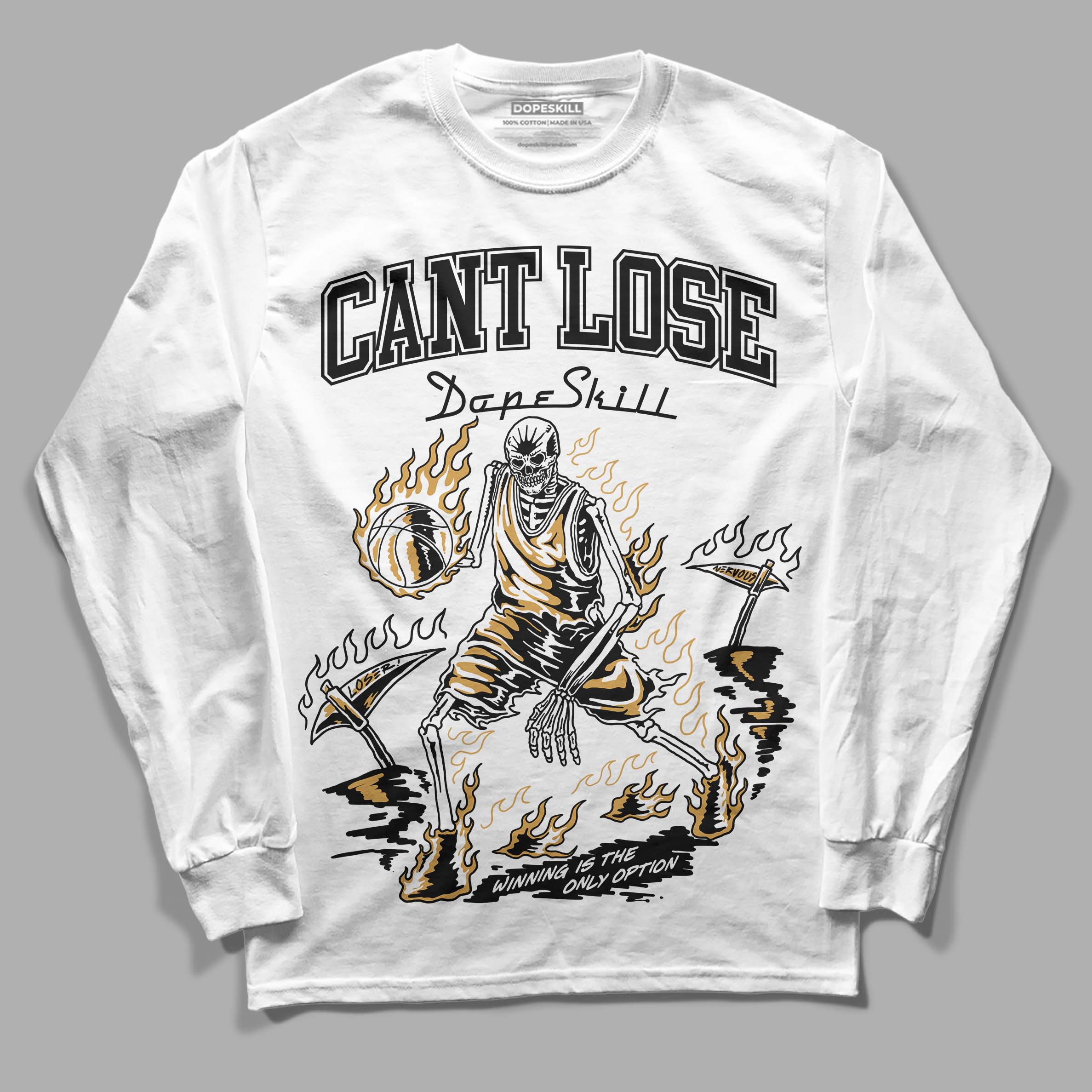 Gratitude 11s superstreetwear Long Sleeve T-Shirt Cant Lose Graphic