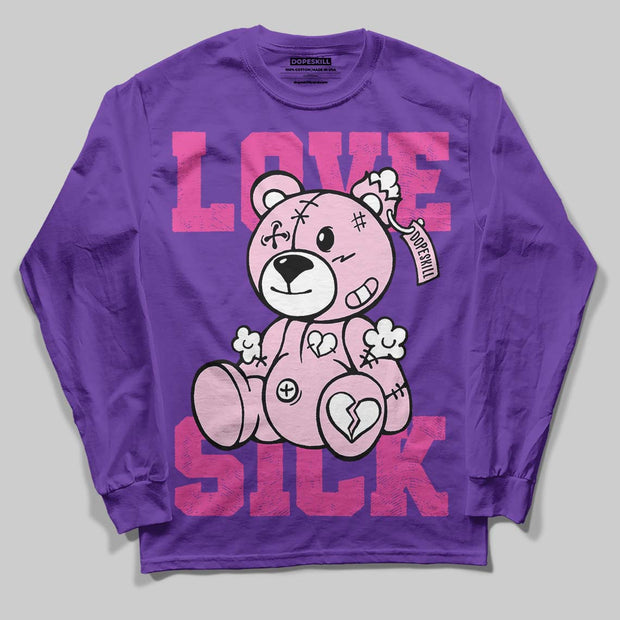 PURPLE Collection DopeSkill Long Sleeve T-Shirt Love Sick Graphic