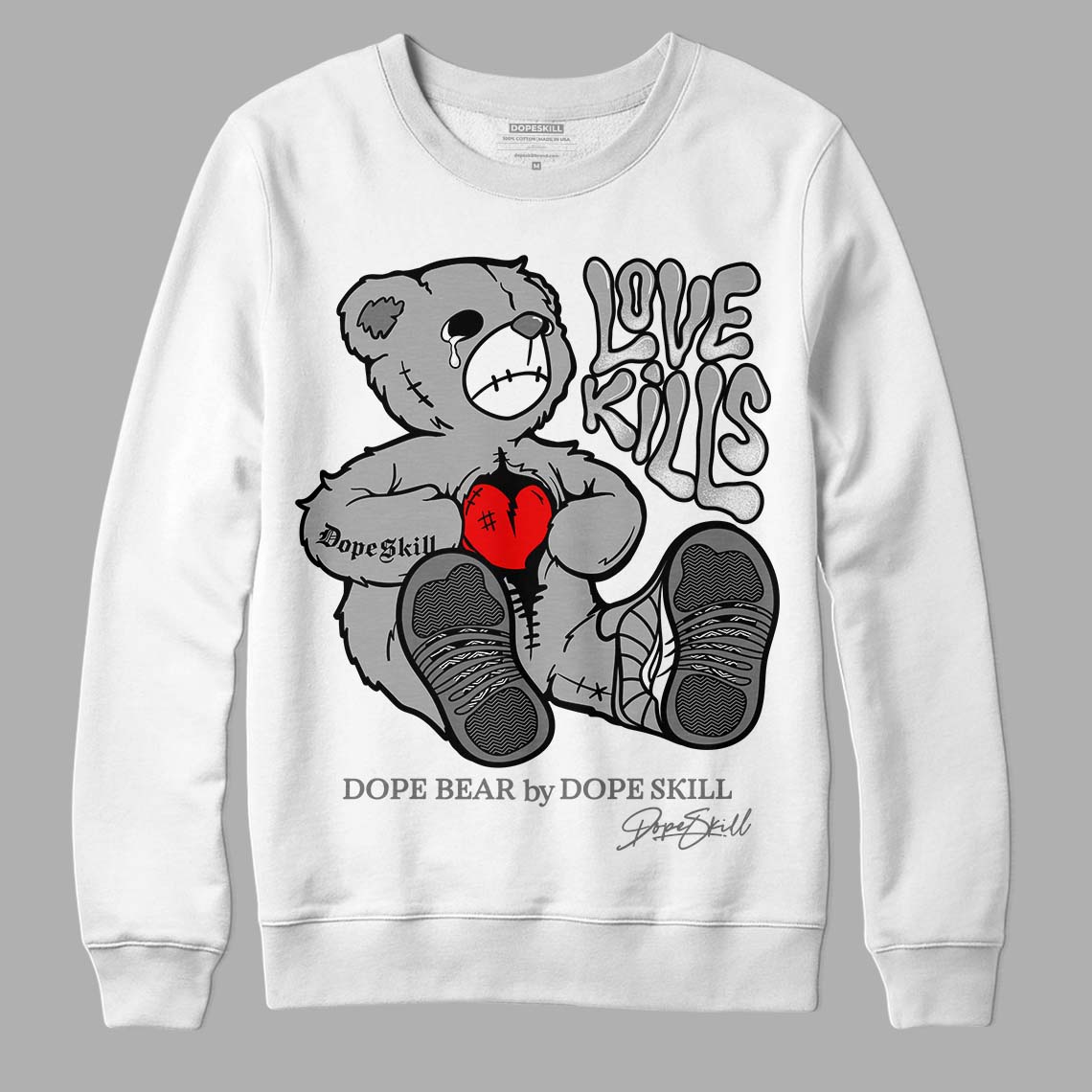 Stealth 12s superstreetwear Sweatshirt Love Kills Graphic