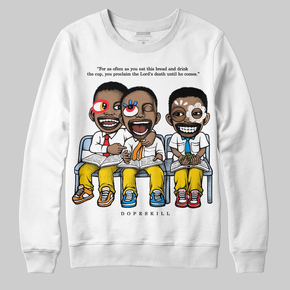 Yellow Ochre 6s superstreetwear Sweatshirt First Sunday Graphic