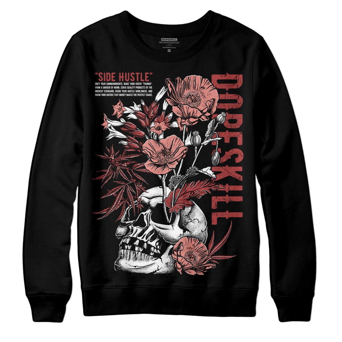 Dune Red 13s superstreetwear Sweatshirt Side Hustle Graphic
