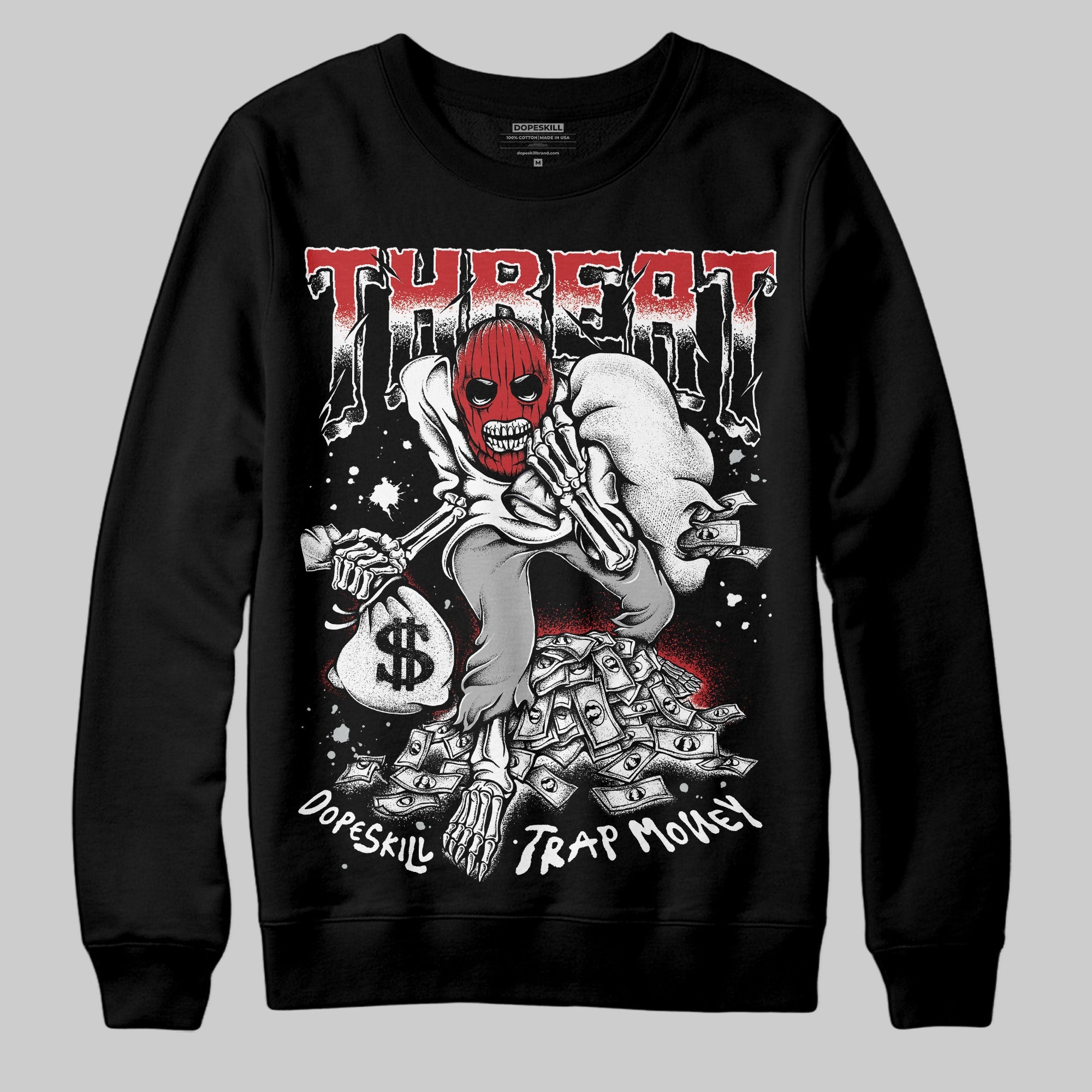 Bred Velvet 11s superstreetwear Sweatshirt Threat Graphic