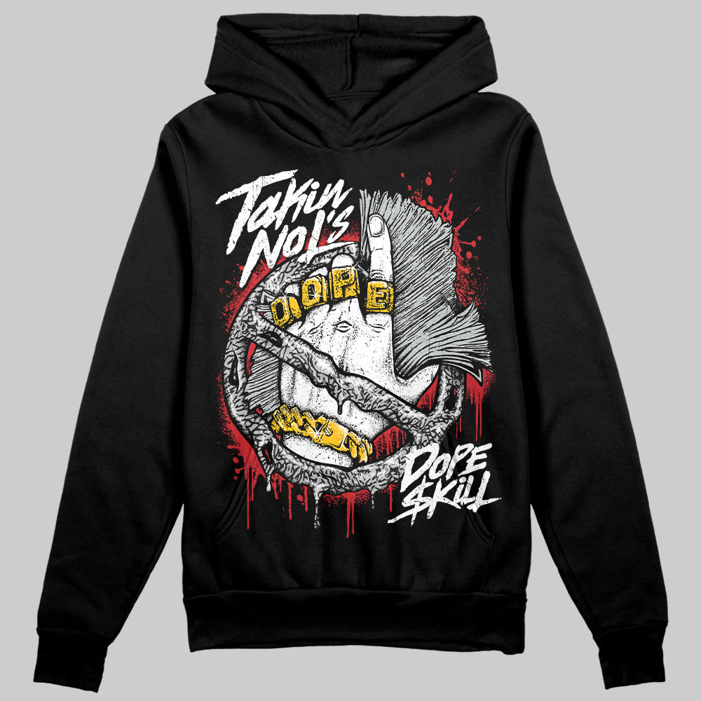 Black Cement 3s superstreetwear Hoodie Sweatshirt Takin No L's Graphic
