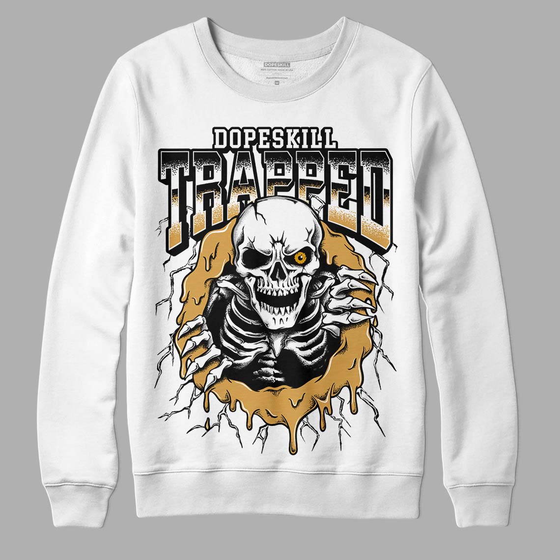 Gratitude 11s superstreetwear Sweatshirt Trapped Halloween Graphic