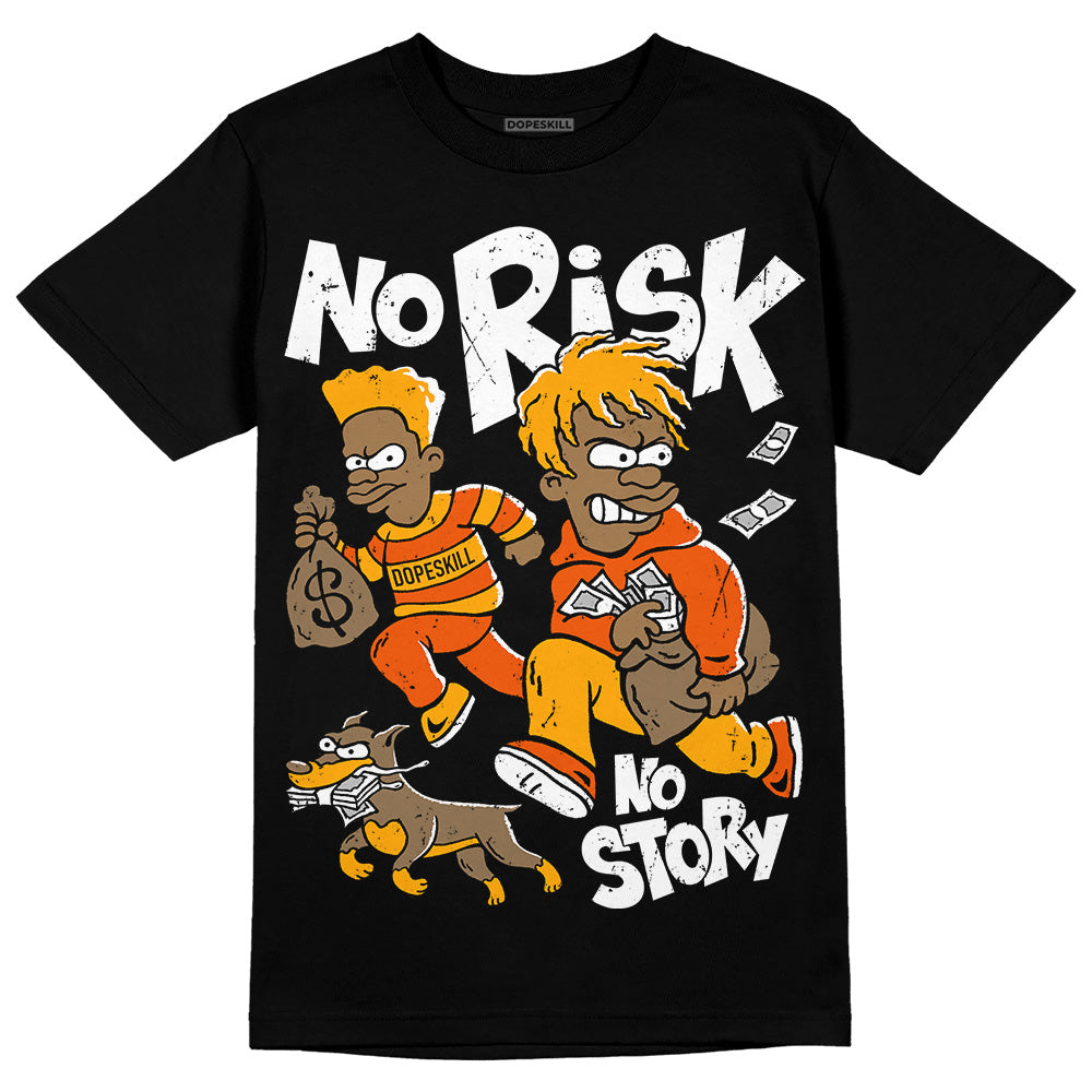 Black Taxi 12s superstreetwear T-Shirt No Risk No Story Graphic