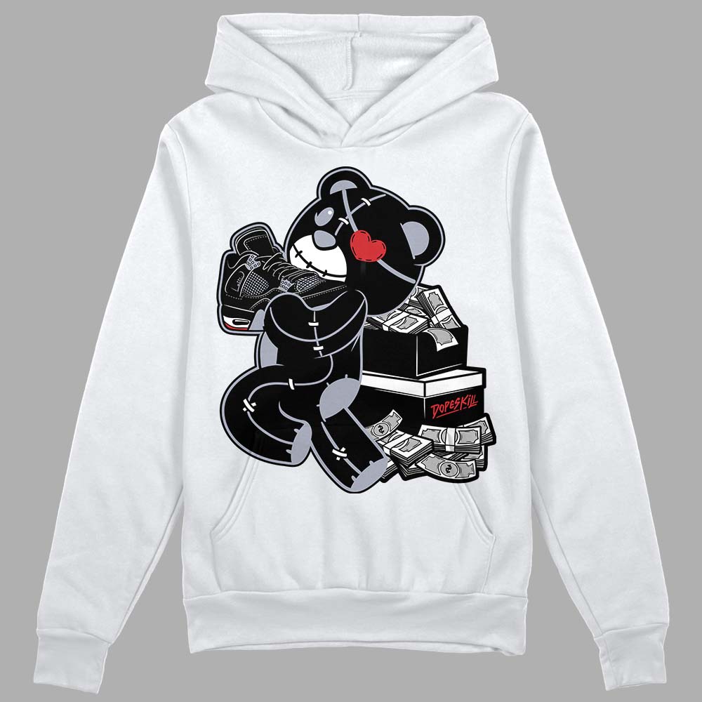 Bred Reimagined 4s superstreetwear Hoodie Sweatshirt Bear Steals Sneaker Graphic