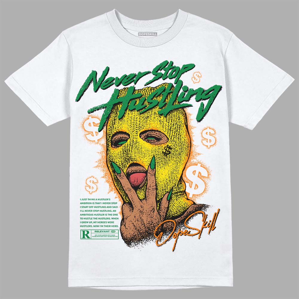Dunk Reverse Brazil superstreetwear T-Shirt Never Stop Hustling Graphic