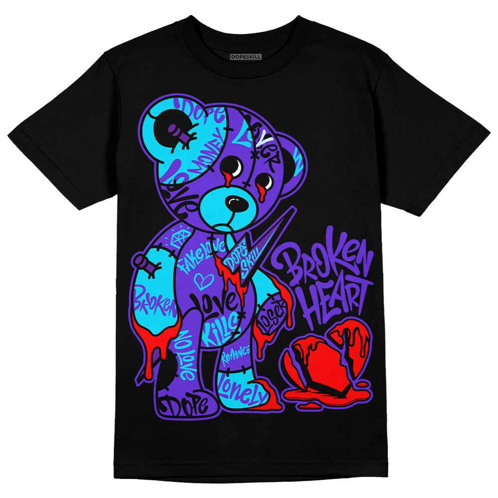 Aqua 6s superstreetwear T-Shirt Broken Heart Graphic