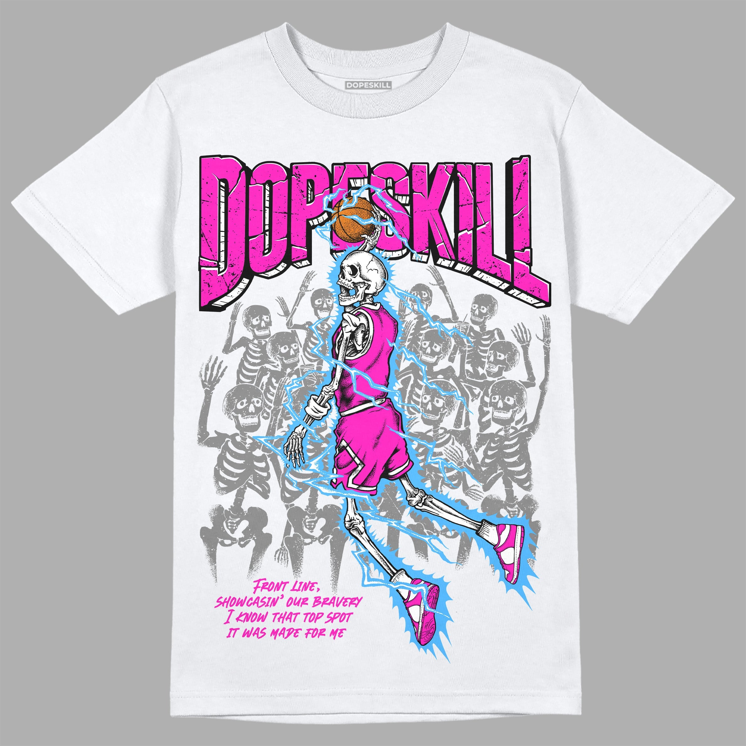 Dunk Low Active Fuchsia superstreetwear T-Shirt Thunder Dunk Graphic