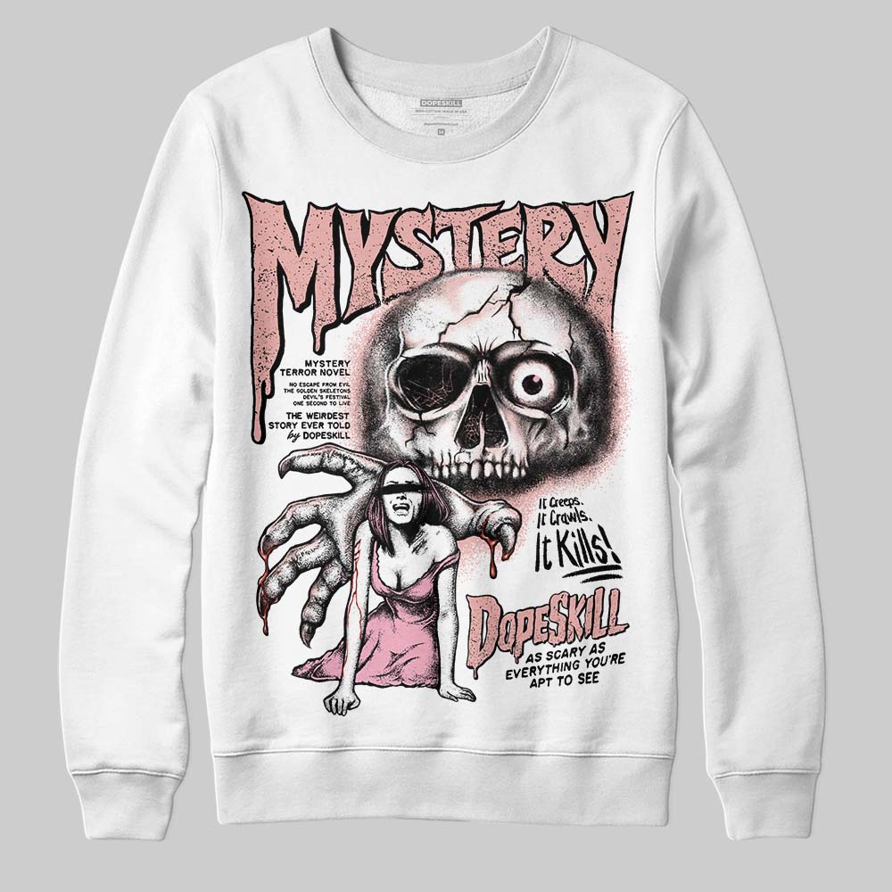 Rust Pink 1s 2025 superstreetwear Sweatshirt Mystery Ghostly Grasp Graphic