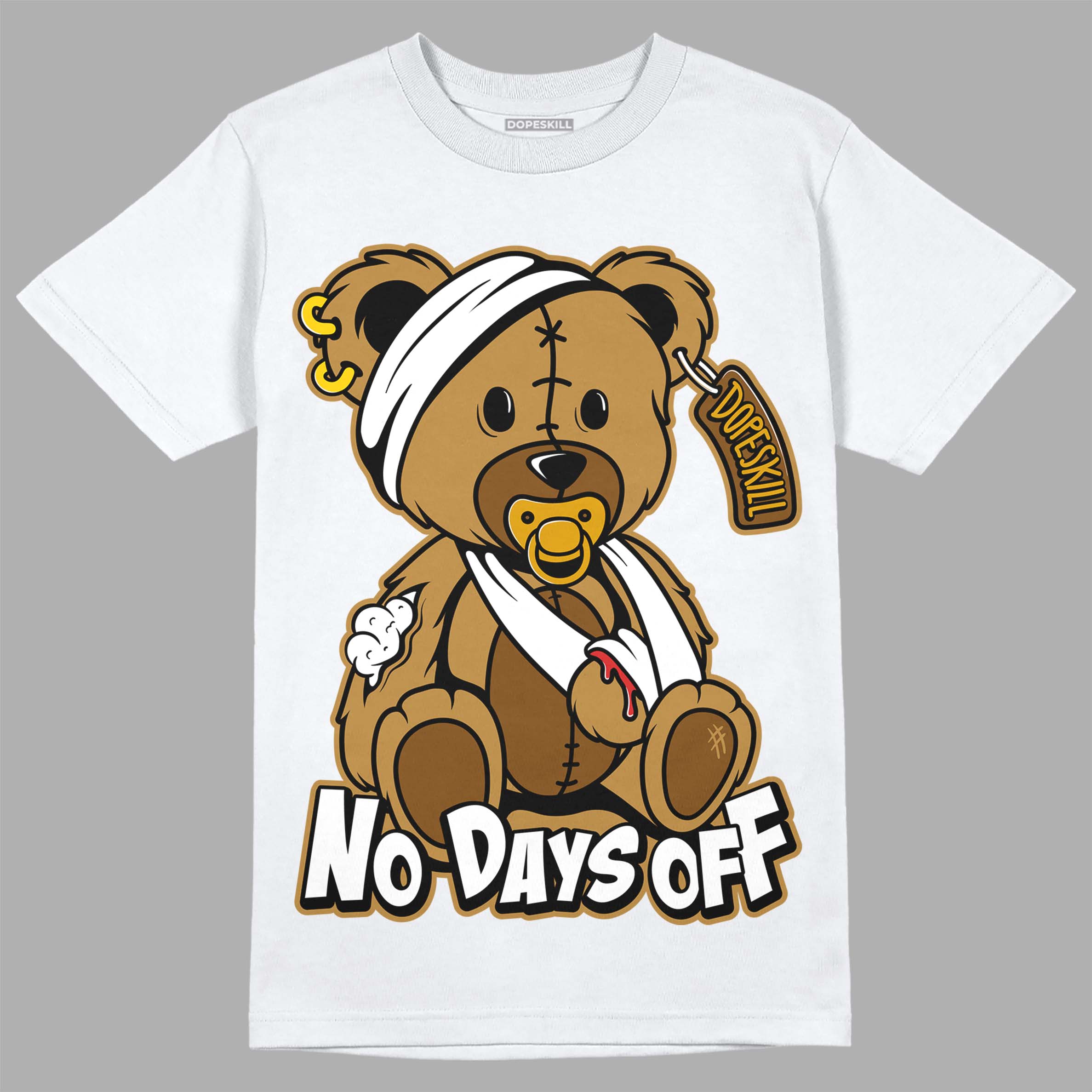 Wheat 13s superstreetwear T-Shirt Hurt Bear Graphic