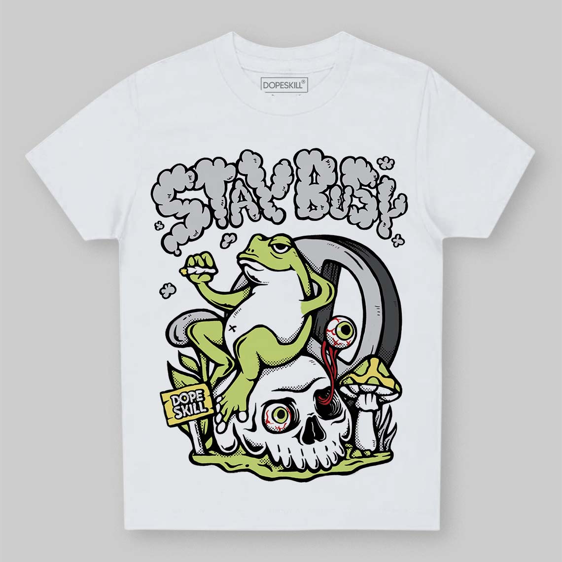 Light Lemon Twist 4s superstreetwear Toddler Kids T-shirt Stay Busy Graphic