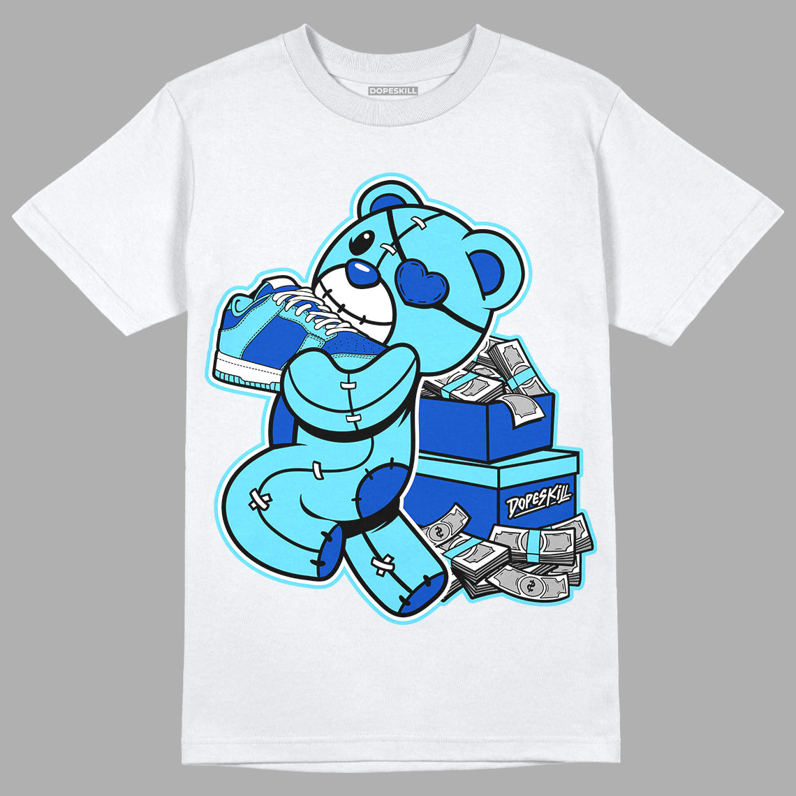 SB Dunk Argon superstreetwear T-Shirt Bear Steals Sneaker Graphic