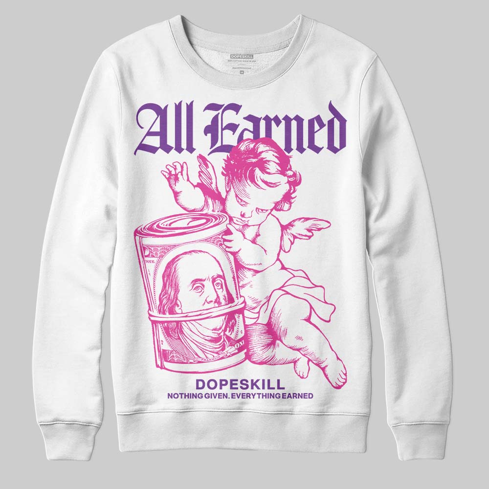 Pink Collection superstreetwear Sweatshirt All Earned Graphic