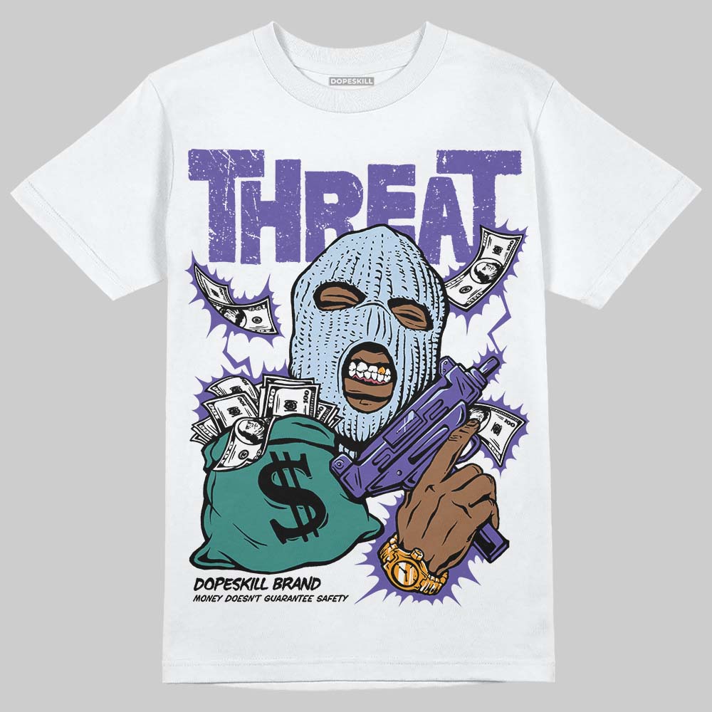 Grape 5s superstreetwear T-Shirt Under Threat Graphic