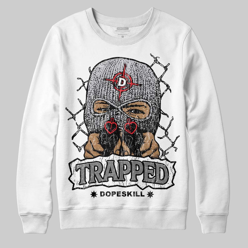Grey Collection superstreetwear Sweatshirt New Trapped Graphic