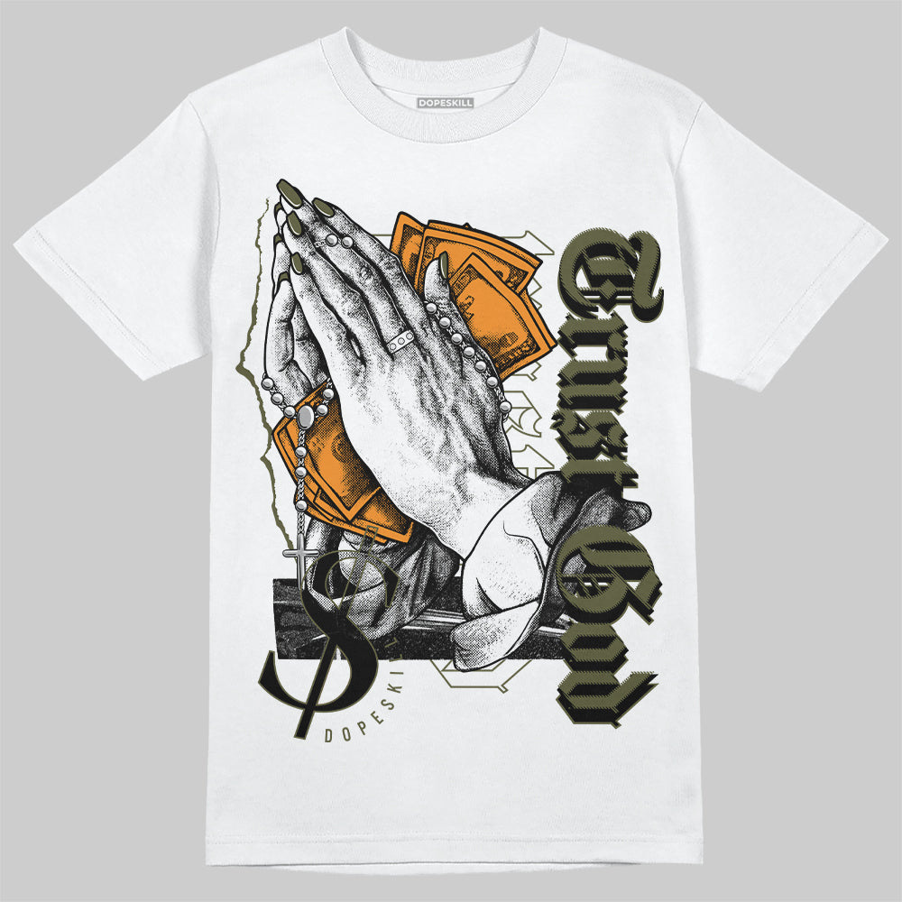 Olive 5s superstreetwear T-Shirt Trust God Graphic