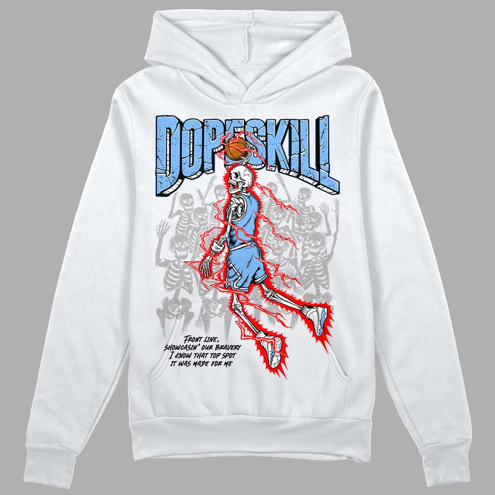 Powder Blue 9s superstreetwear Hoodie Sweatshirt Thunder Dunk Graphic