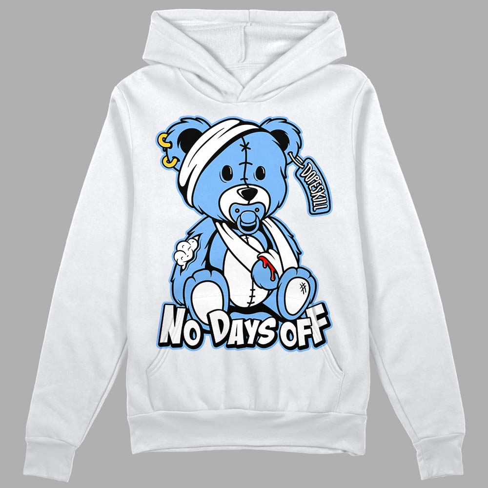 Powder Blue 9s superstreetwear Hoodie Sweatshirt Hurt Bear Graphic