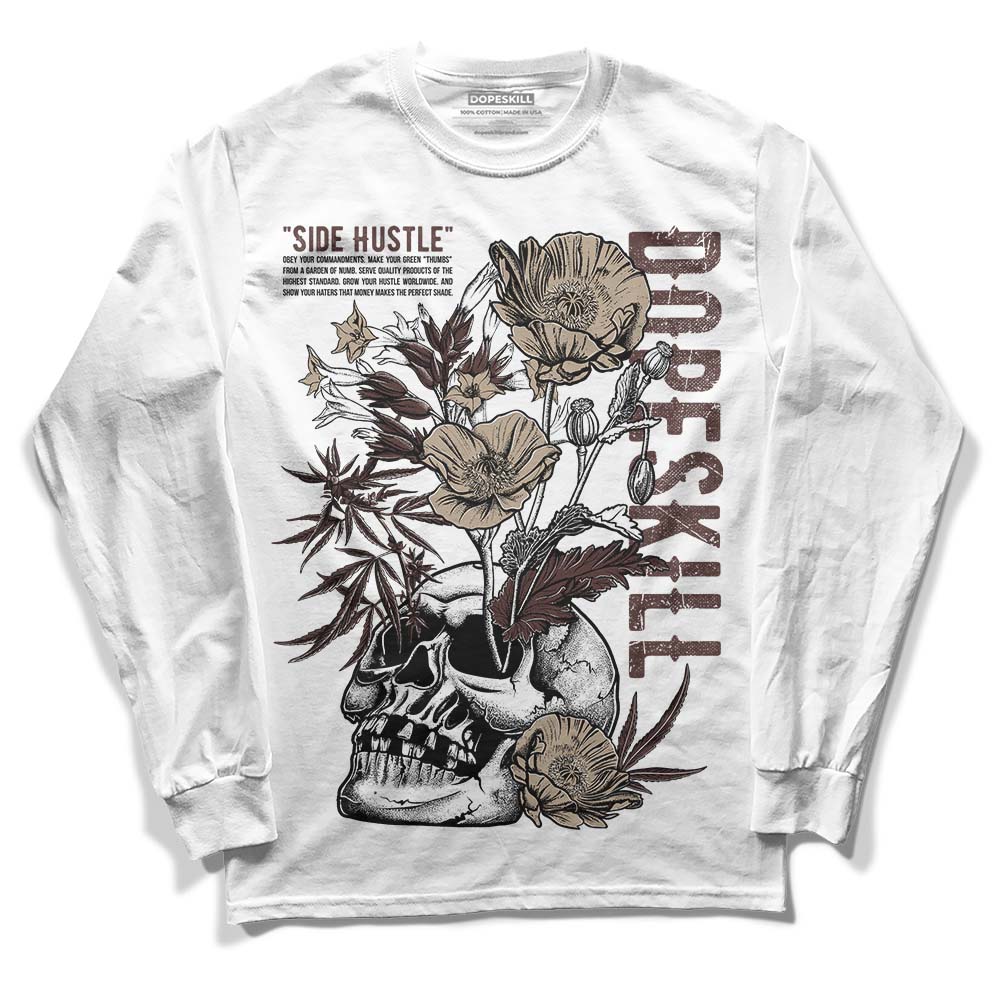 Latte 1s superstreetwear Long Sleeve T-Shirt Side Hustle Graphic