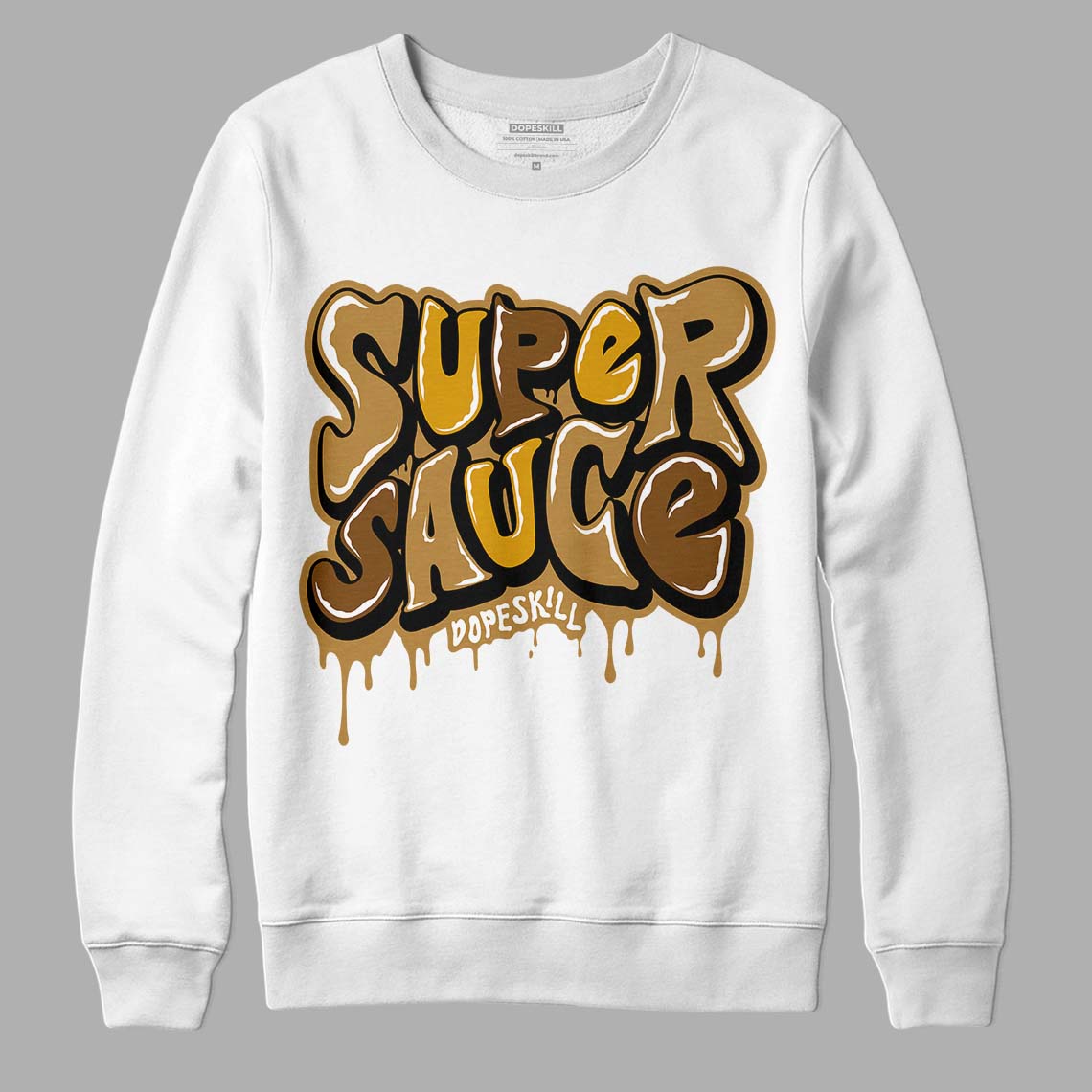 Wheat 13s superstreetwear Sweatshirt Super Sauce Graphic