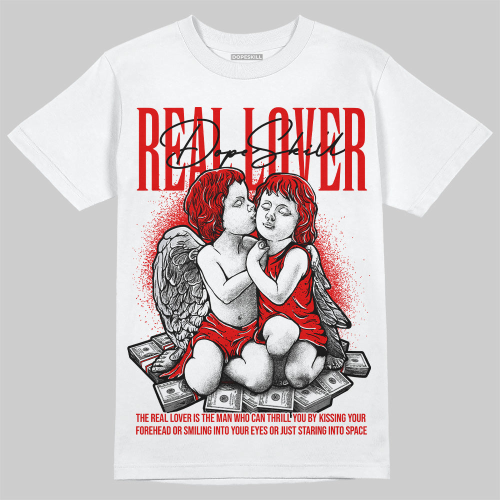 Red Cement 4S superstreetwear T-Shirt Real Lover Graphic
