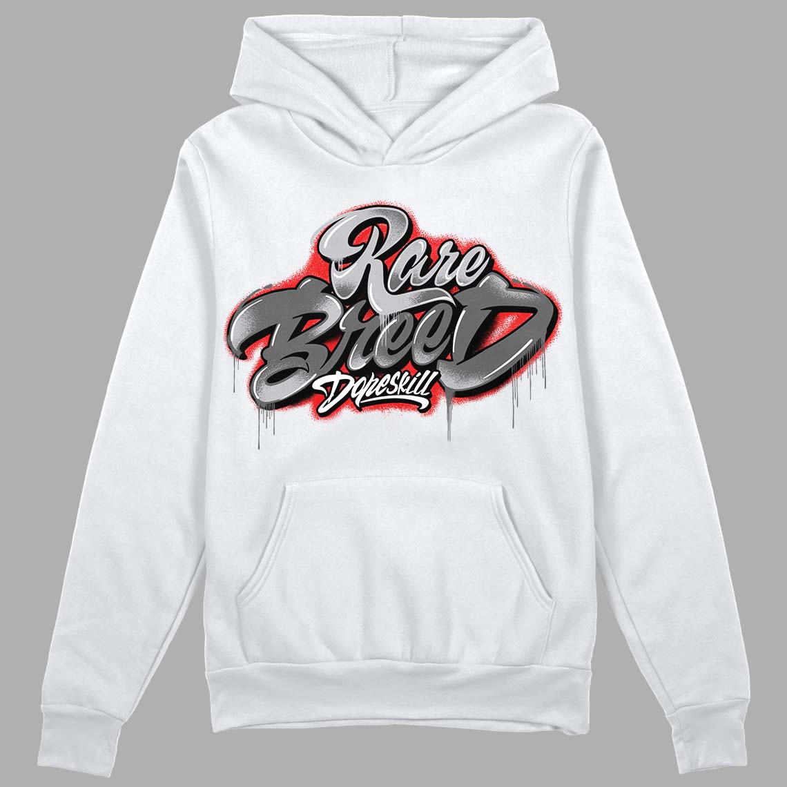 Grey Collection superstreetwear Hoodie Sweatshirt Rare Breed Type Graphic