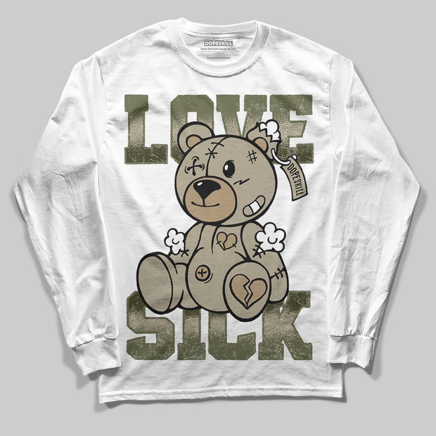Olive Collection DopeSkill Long Sleeve T-Shirt Love Sick Graphic