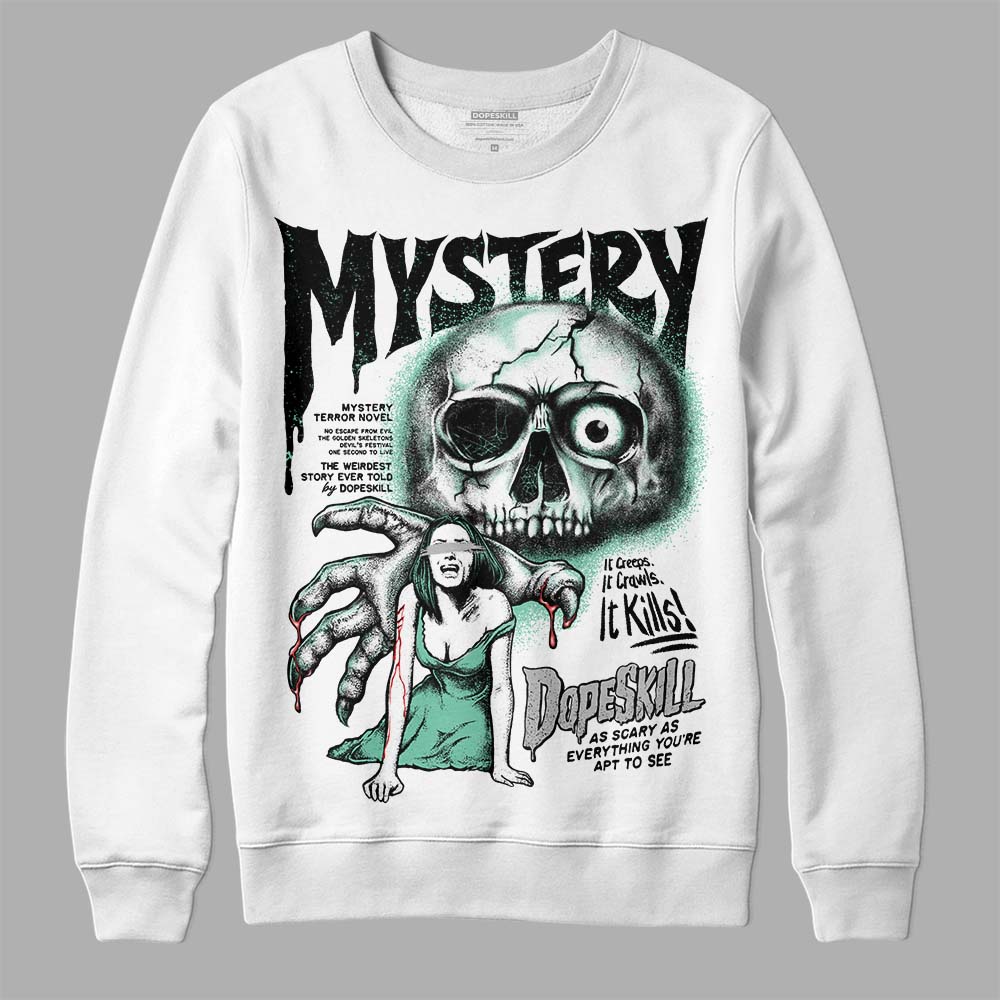 Green Glow 3s superstreetwear Sweatshirt Mystery Ghostly Grasp Graphic