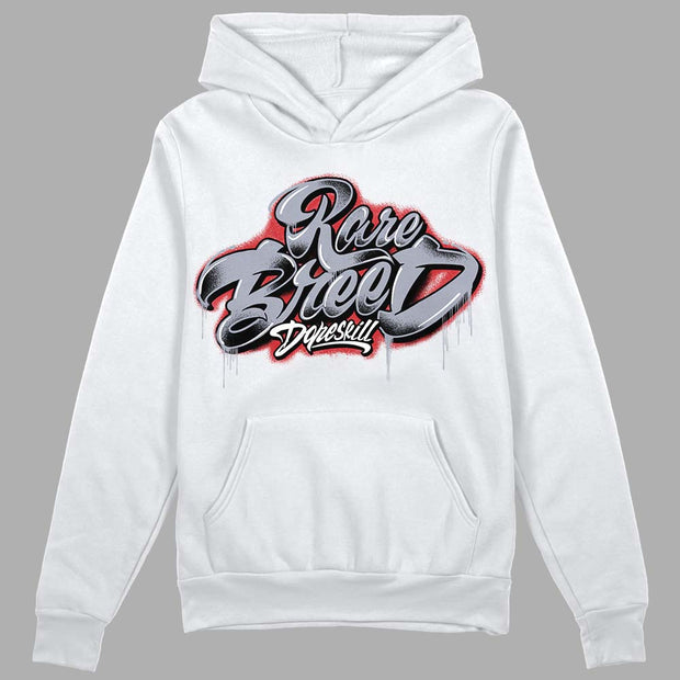 Bred Reimagined 4s DopeSkill Hoodie Sweatshirt Rare Breed Type Graphic