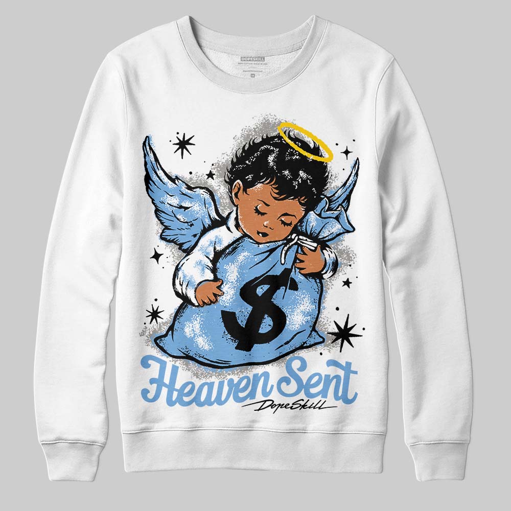 Melo 12s superstreetwear Sweatshirt Heaven Sent Graphic