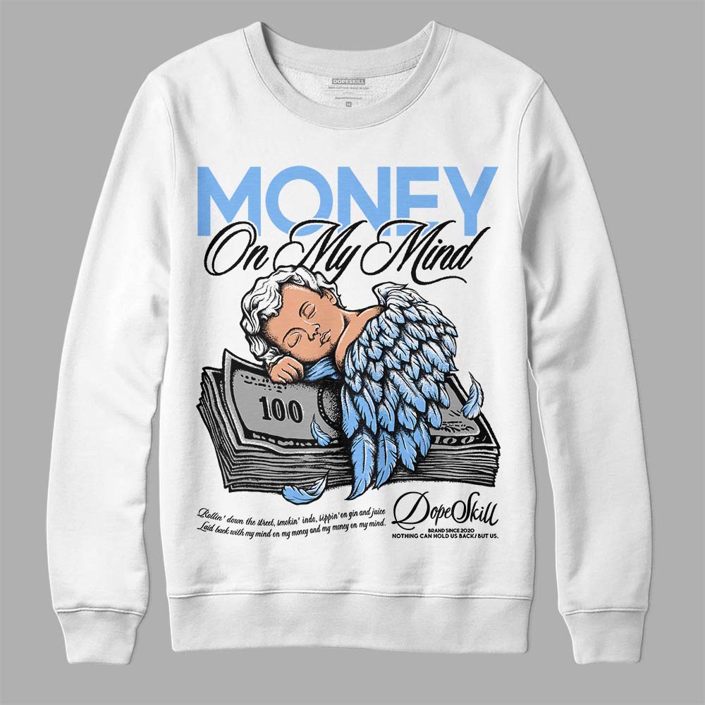 Powder Blue 9s superstreetwear Sweatshirt MOMM Graphic