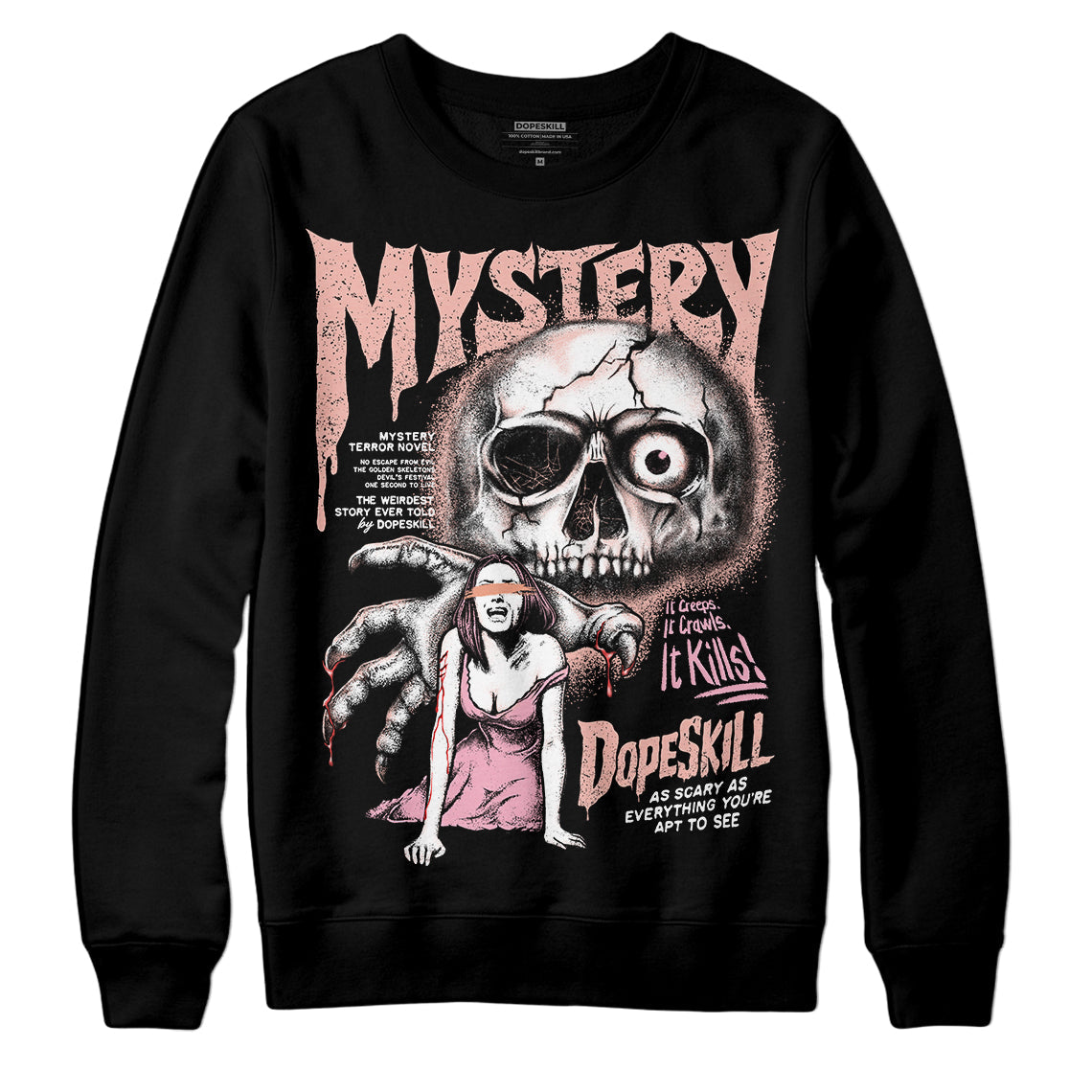 Legend Pink 11s superstreetwear Sweatshirt Mystery Ghostly Grasp Graphic
