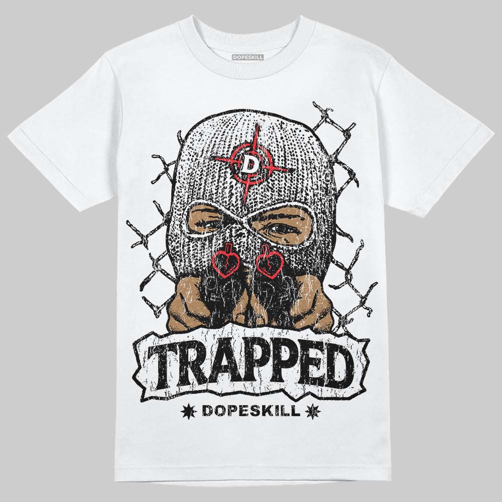 Black and White Collection superstreetwear T-Shirt New Trapped Graphic