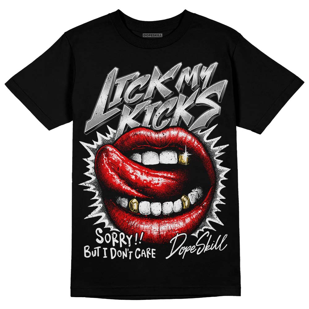 Black and White Collection superstreetwear T-Shirt Lick My Kicks Graphic