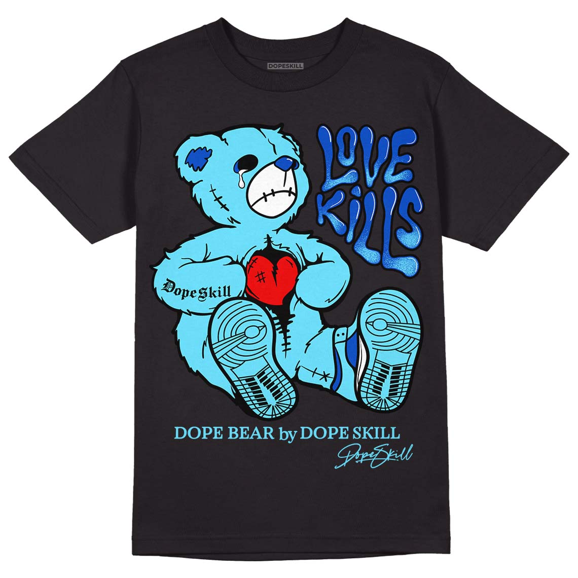 SB Dunk Argon superstreetwear T-Shirt Love Kills Graphic