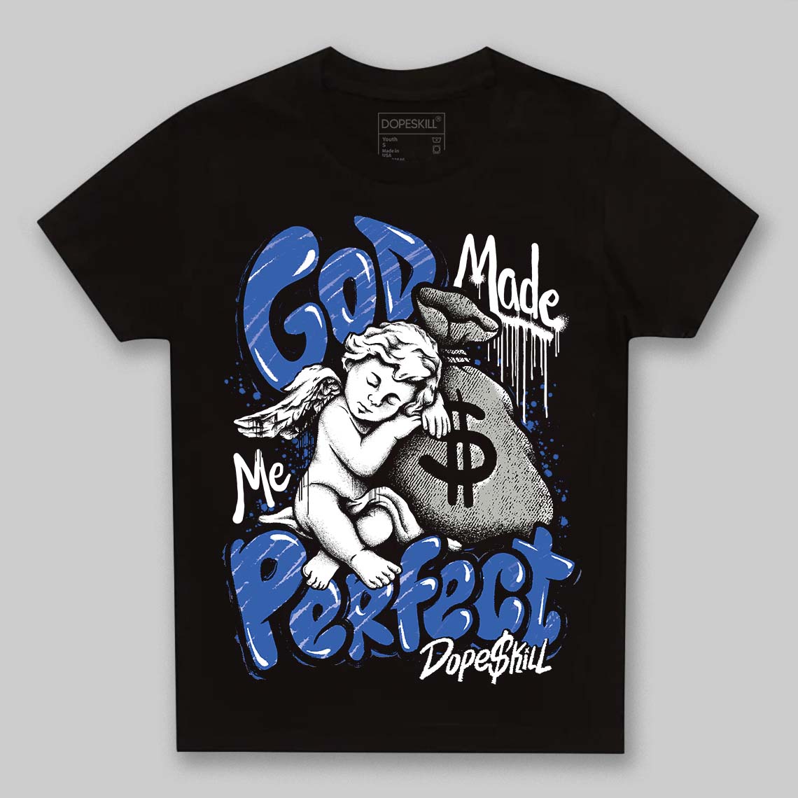 Lucky Shorts 3s superstreetwear Toddler Kids T-shirt God Made Me Perfect Graphic