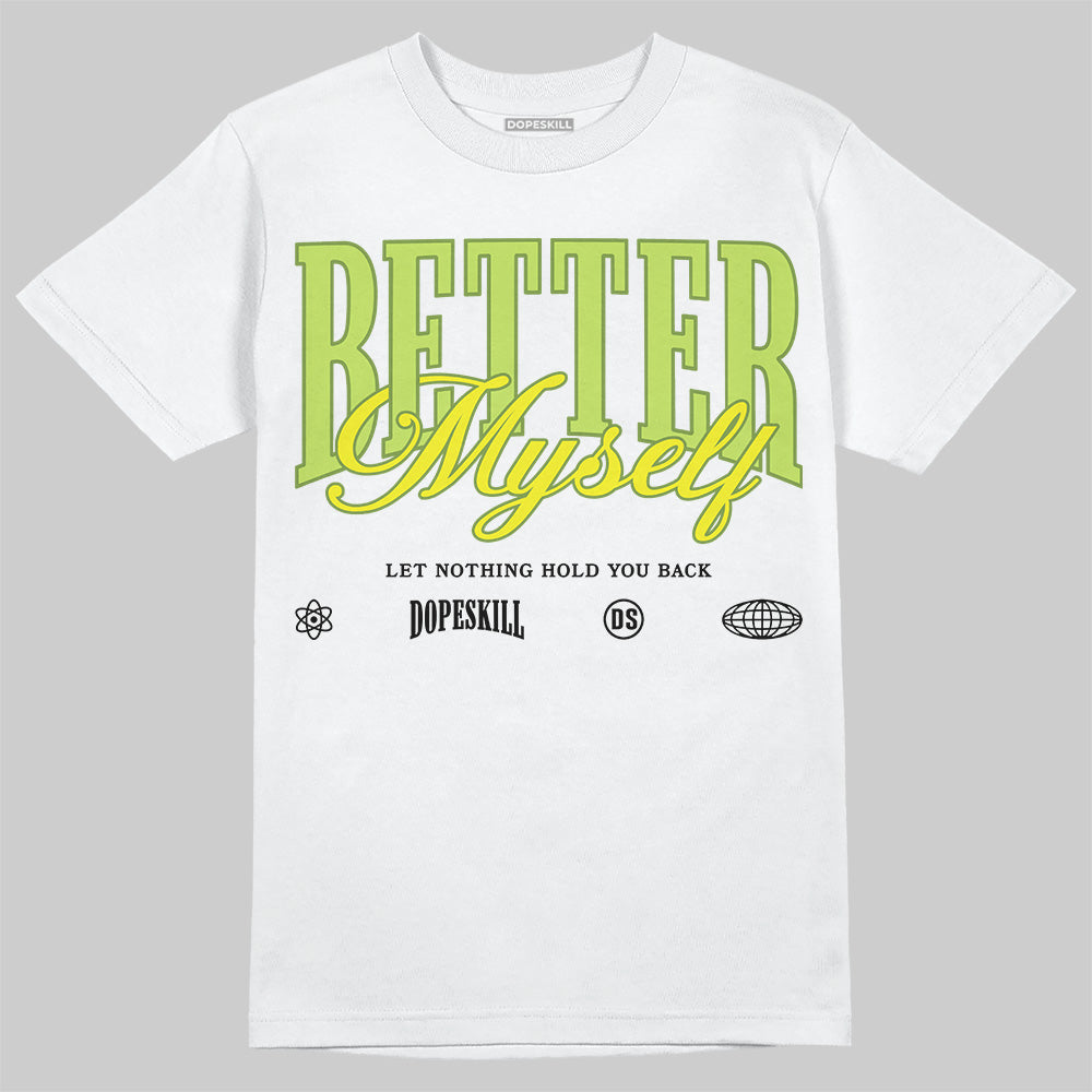 Bright Cactus 13s superstreetwear T-Shirt Better Myself Graphic