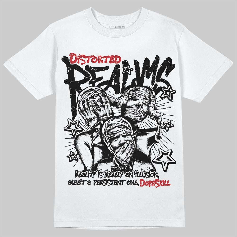 Bred 11s superstreetwear T-Shirt Distorted Realms Graphic