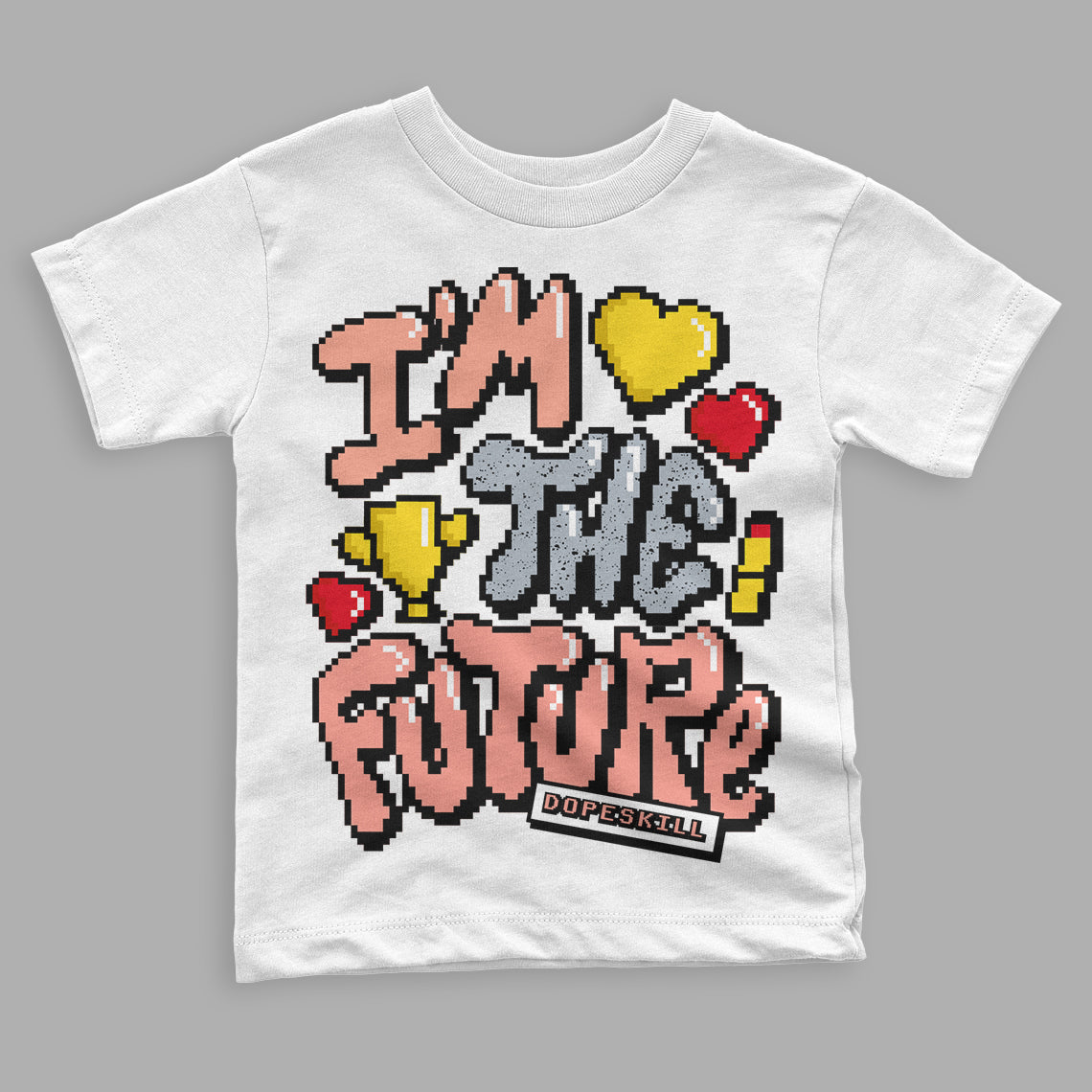 Crimson Bliss 5s superstreetwear Toddler Kids T-shirt I'm The Future Graphic