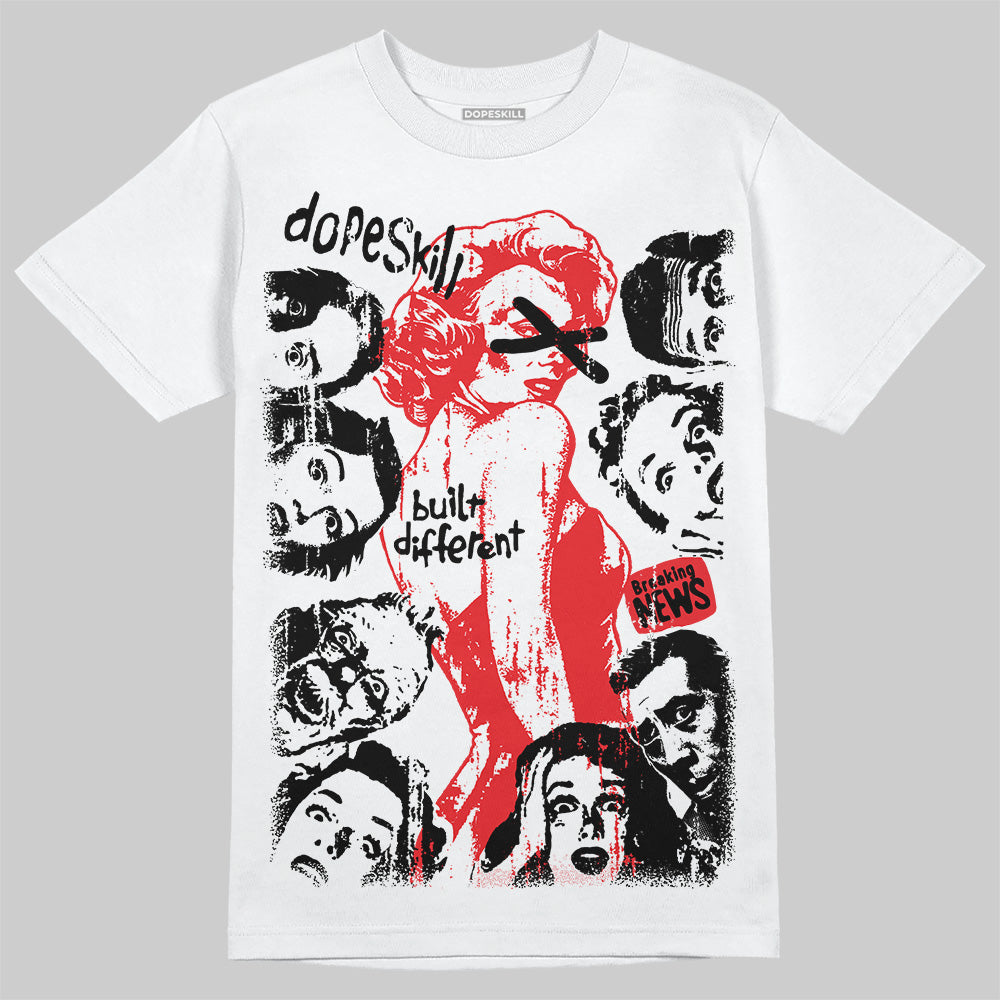 Cherry 11s superstreetwear T-Shirt Built Different Graphic