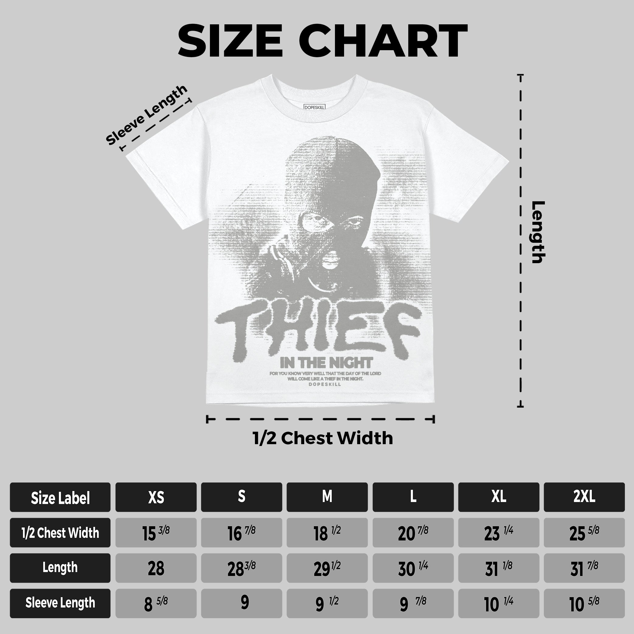 Cool Grey 9s superstreetwear Oversize Print T-Shirt Thief In The Night Graphic