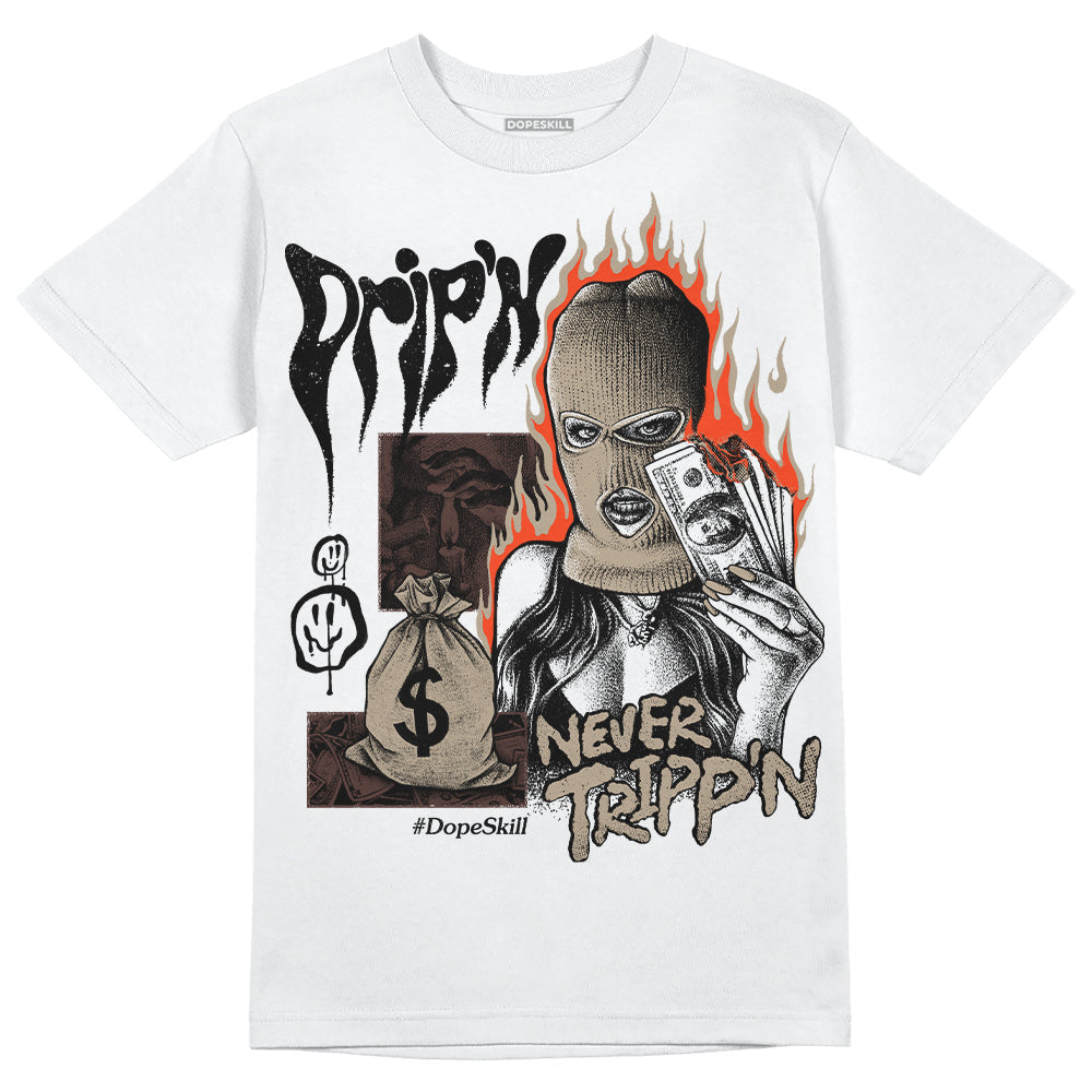 Latte 1s superstreetwear T-Shirt Drip'n Never Tripp'n Graphic