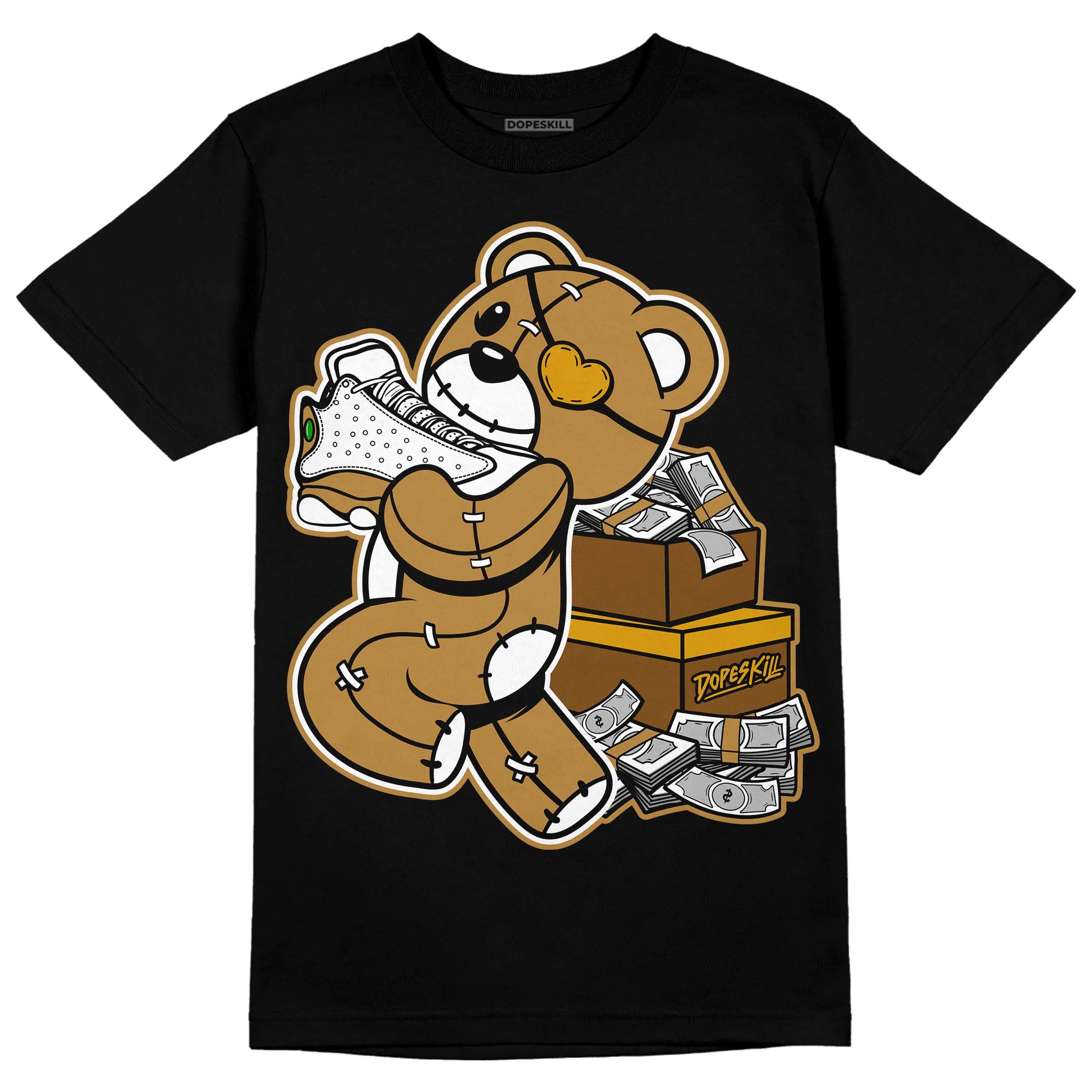 Wheat 13s superstreetwear T-Shirt Bear Steals Sneaker Graphic