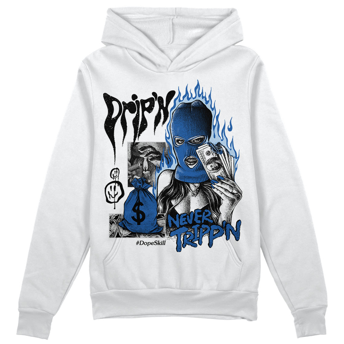 Space Jam 11s superstreetwear Hoodie Sweatshirt Drip'n Never Tripp'n Graphic