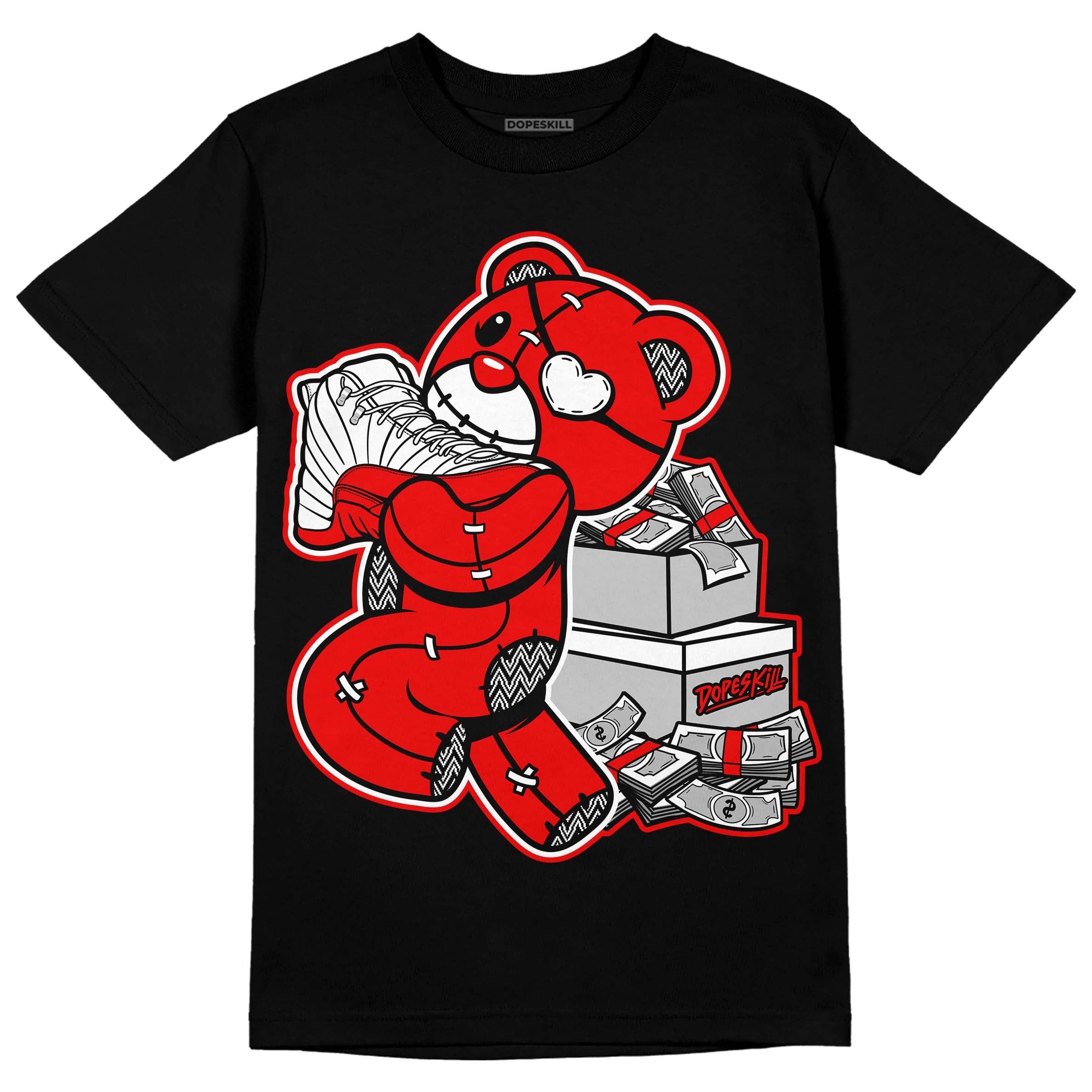Cherry 12s superstreetwear T-Shirt Bear Steals Sneaker Graphic
