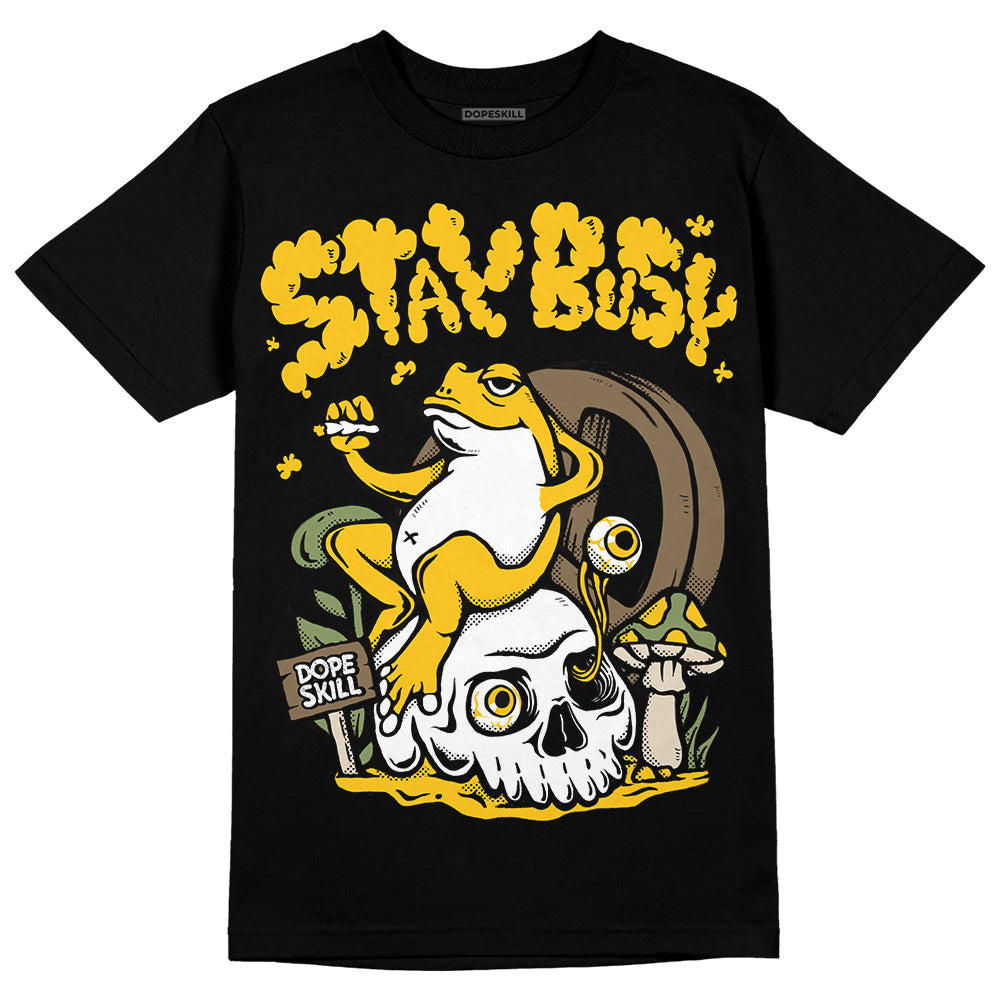 Yellow Collection superstreetwear T-Shirt Stay Busy Graphic