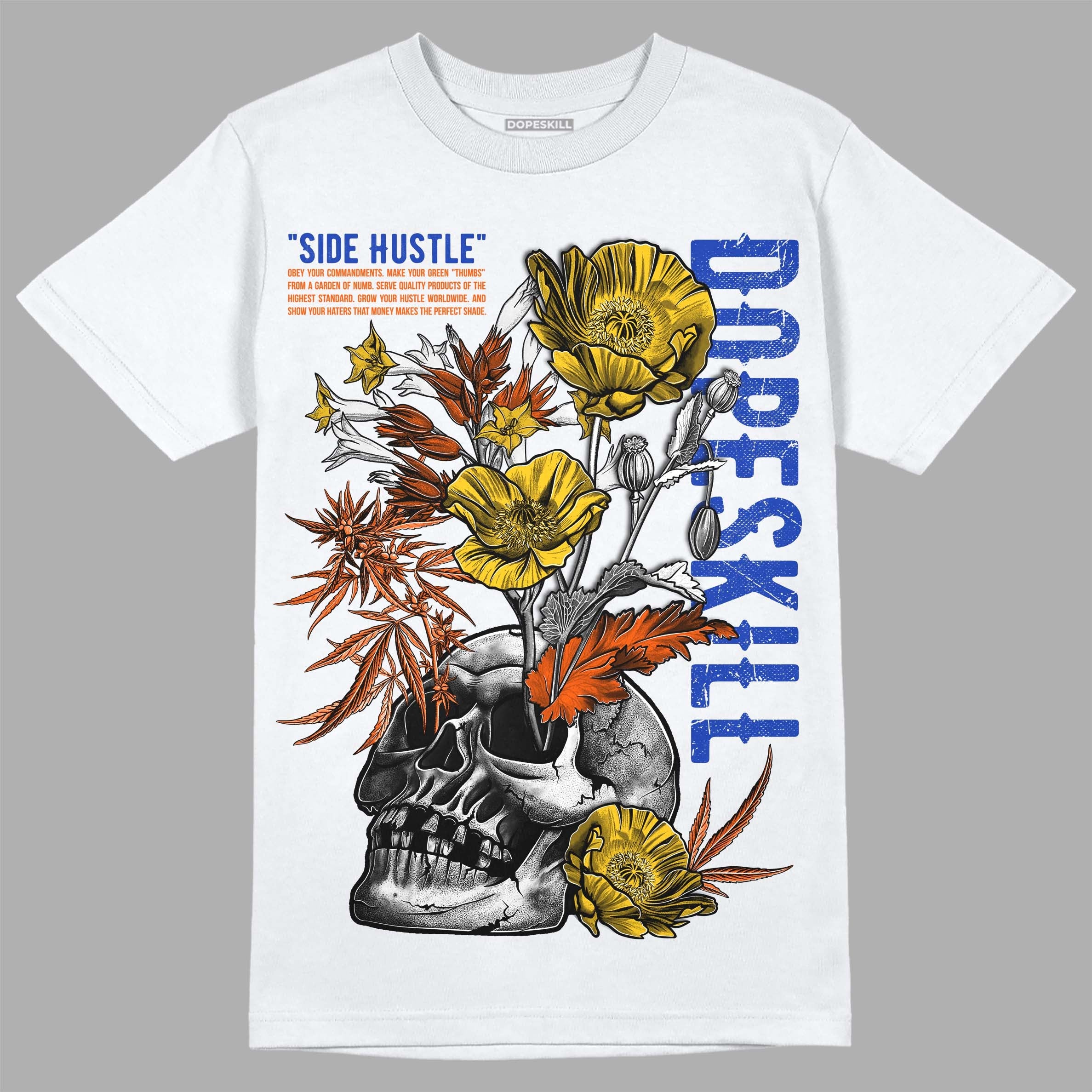 Dunk Low Futura Orange Blaze superstreetwear T-Shirt Side Hustle Graphic