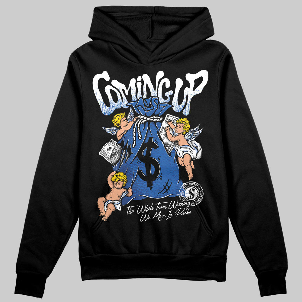 Blueberry 12s superstreetwear Hoodie Sweatshirt Money Bag Coming Up Graphic